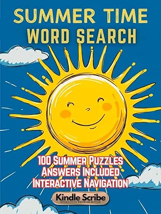 Summer Time Word Search cover