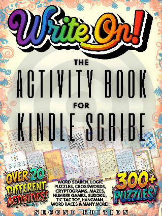 Write On! The Activity Book for Kindle Scribe cover