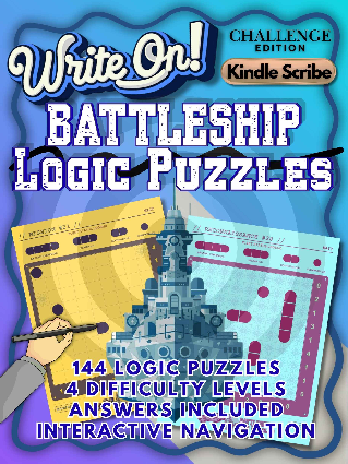Write On! Battleship Logic Puzzles cover