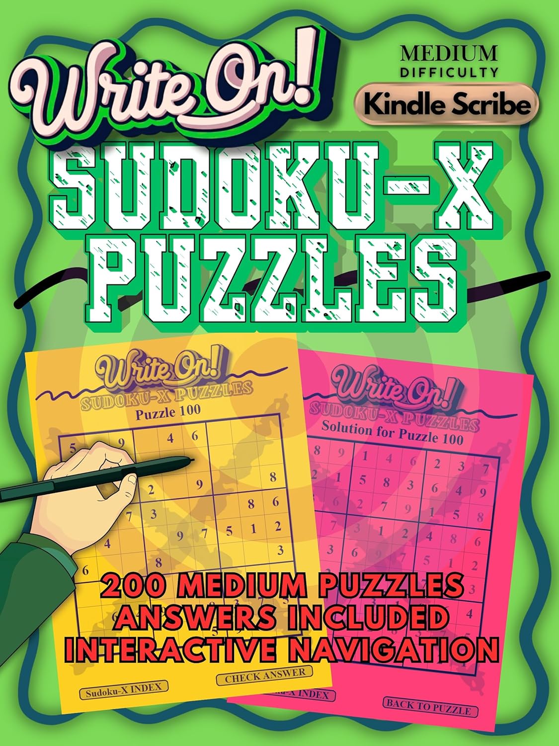Write On! Sudoku-X Puzzles cover