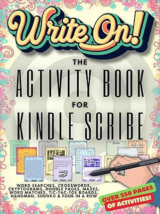 Write On! The Activity Book For Kindle Scribe cover