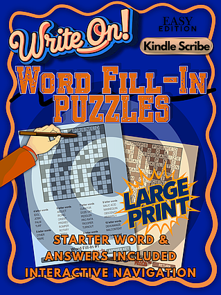 Write On! Word Fill-In Puzzles cover